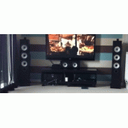   Monitor Audio BX Centre black oak:  3