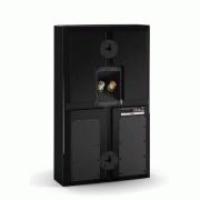   DALI Rubikore ON-WALL Black High Gloss:  2