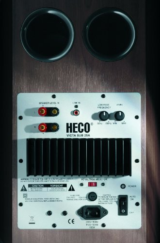  HECO Victa Sub 251A Espresso:  3
