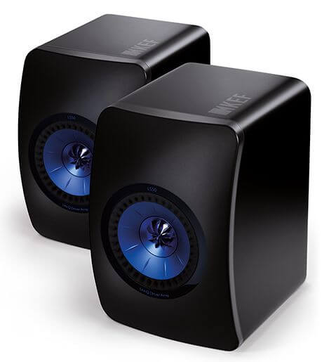 KEF LS50 Frosted Black Speaker System