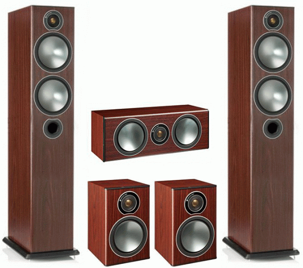   5.0 Monitor Audio Bronze 5 set rosemah  (Monitor Audio)
