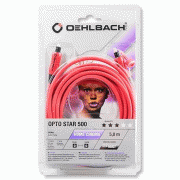   Oehlbach 66002 Opto Star 050 0,5 m red:  2