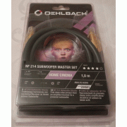   Oehlbach 204503 NF 214 Subwoofercable 3,00m grey:  2