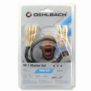   Oehlbach 2029 NF 1 Master Set stereo 1x1,00m black:  3