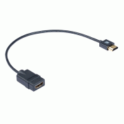 Кабели KRAMER Переходной Кабель HDMI-HDMI  (Вилка - Розетка), 0,3 м 0,3
