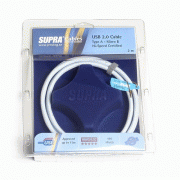  USB Supra USB 2.0 A-MICRO B BLUE 3M:  2