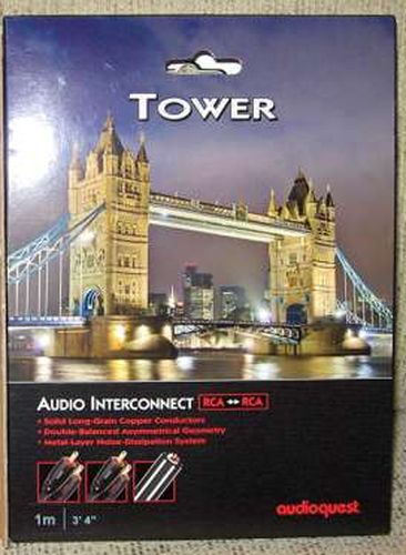    AUDIOQUEST Tower    (2RCA-2RCA) 2 m:  3