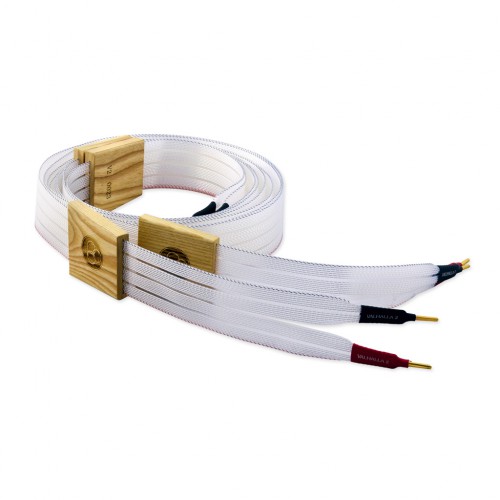    Nordost Valhalla-2 2x2.5m is terminated with low-mass Z plugs (Nordost)