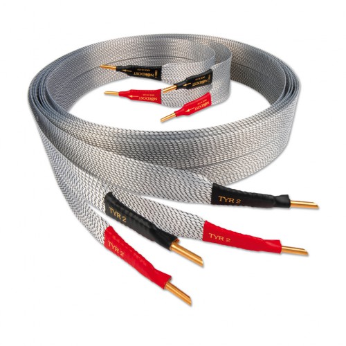    Nordost Tyr-2 ,2x2m is terminated with low-mass Z plugs (Nordost)
