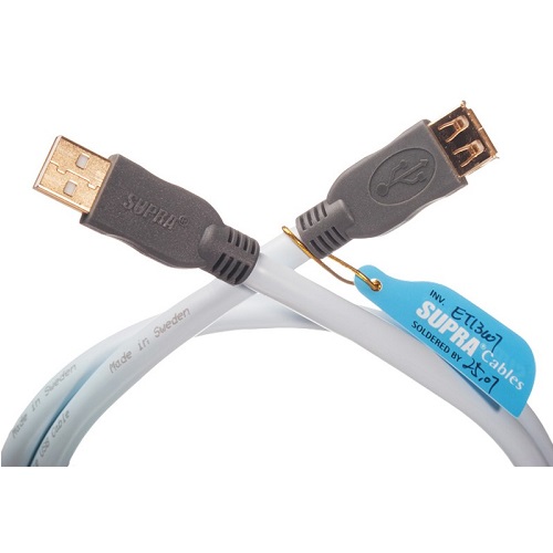  USB Supra USB 2.0 A/F-A/M BLUE 1M (Supra)
