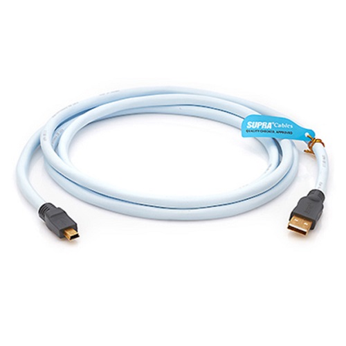  USB Supra USB 2.0 A-MINI B BLUE 1M (Supra)