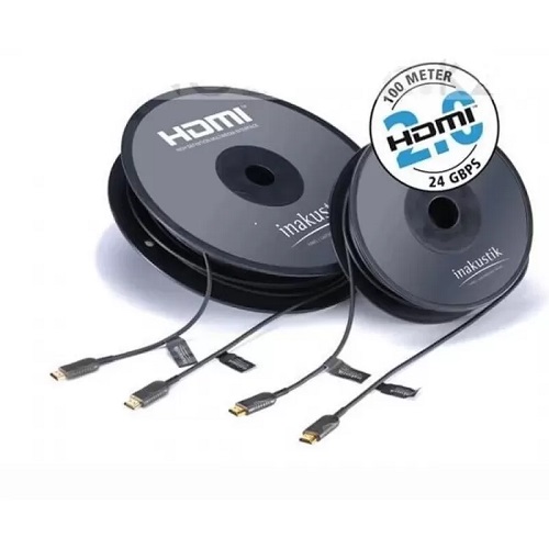  HDMI  Inakustik Profi HDMI2.0 LWL 124Gbps gepanzert 15.0m (Inakustik)