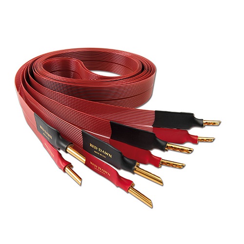    Nordost Red Dawn,2x2,5m is terminated with low-mass Z plugs (Nordost)
