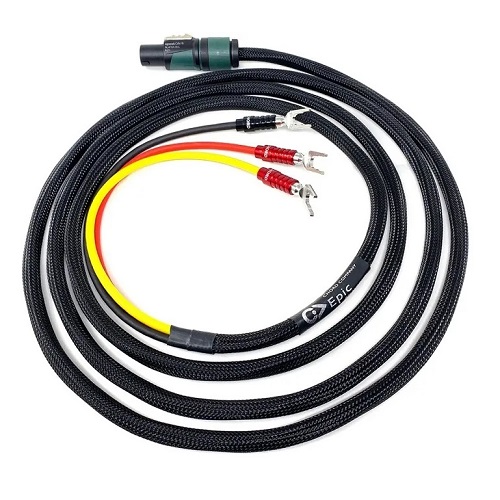 ������ ����������� CHORD Epic High-Level Subwoofer Cable Spades - Speakon 3m. (Chord)