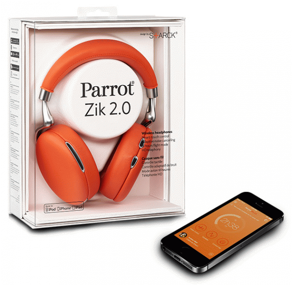  Parrot Zik 2.0 by Starck Orange:  2