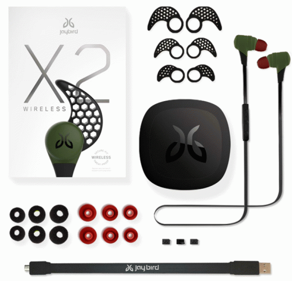 Jaybird X2 Wireless Earbud Headphones Alpha