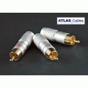  Atlas RCA Plug 8.5 mm Cross Hatch Design