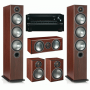   Monitor Audio Bronze 6 rosemah + Onkyo TX-NR646 