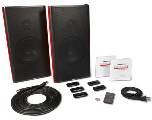   Monster Clarity HD Monitor Speakers (Red):  2