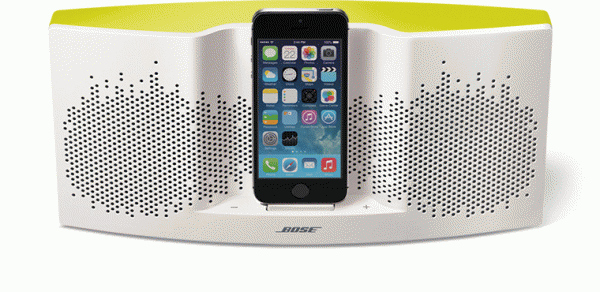 -  iPhone BOSE SoundDock XT Speaker Lightning White-Yellow