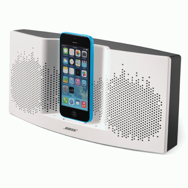 -  iPhone BOSE SoundDock XT Speaker Lightning White-Dark Grey:  5