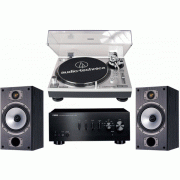    Audio-Technica AT-LP120USB + Yamaha A-S300 + Monitor Audio MR2 