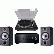    Audio-Technica AT-LP120USB + Yamaha A-S300 + Monitor Audio MR2 :  2