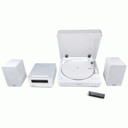    Audio-Technica AT-LP60 Bt White +  ONKYO CS-265 White:  9