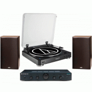    Audio-Technica AT-LP60 Bluetooth +  Topaz AM5 + MONITOR AUDIO Monitor Reference 2 Walnut:  2