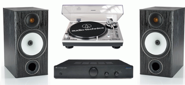    Audio-Technica AT-LP120USB +  Denon PMA-520 + Monitor Audio Bronze 2 (Audio-Technica)